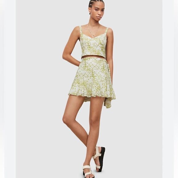 All Saints Friday Amani skirt/ skirt NWT Size 10 - Picture 5 of 7